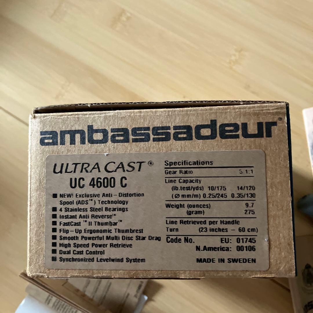 Abu Garcia uc4600c ベイトリール