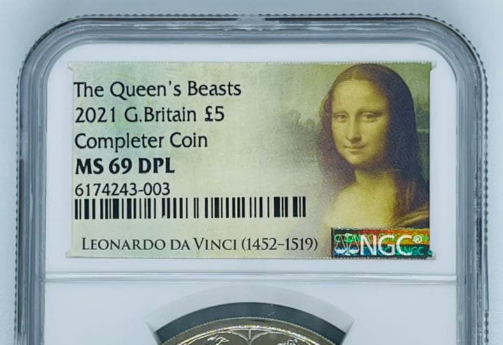 クイーンズビースト 2021 ロイヤルミント 準最高鑑定 アンティーク