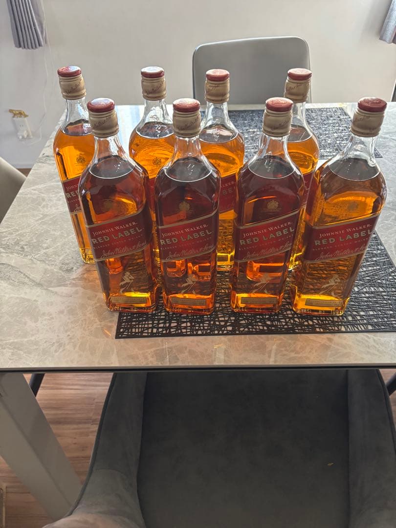 ジョニーウォーカー レッドラベル 8本セット 1000ml×8