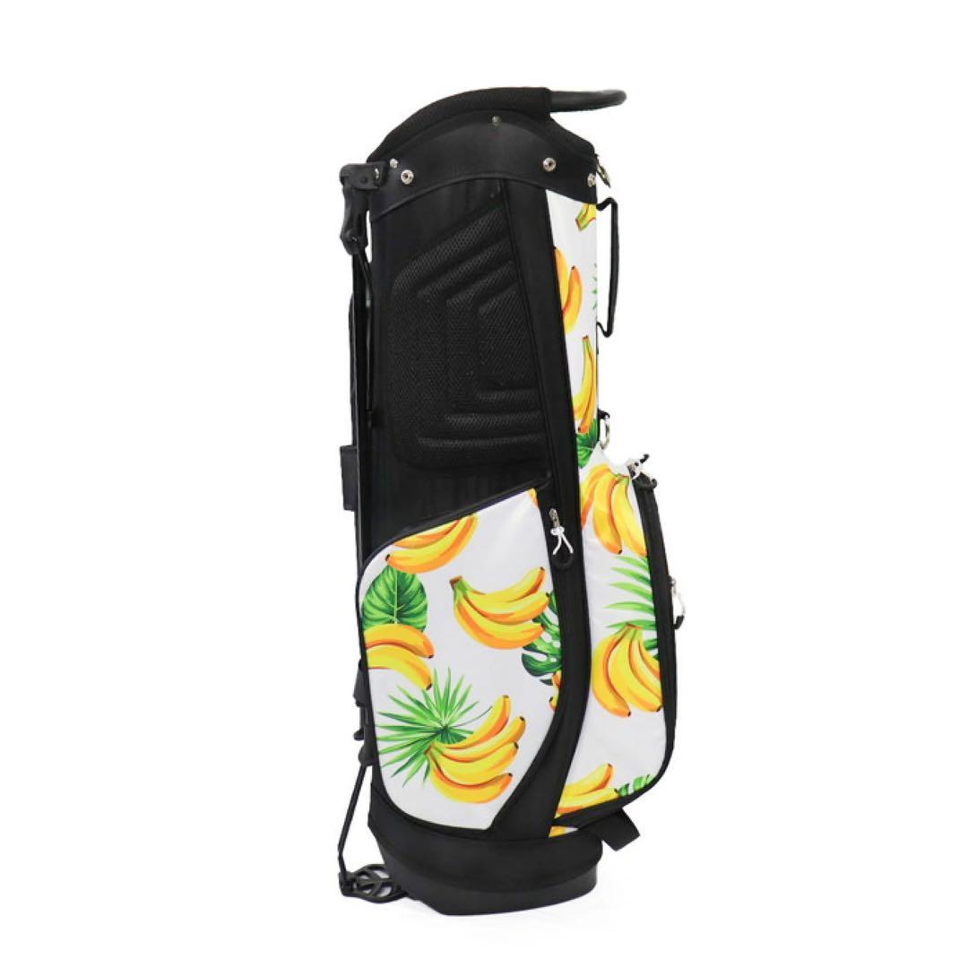 【新品】ラウドマウス キャディバッグ 8.5型 310 バナナホワイト 0031