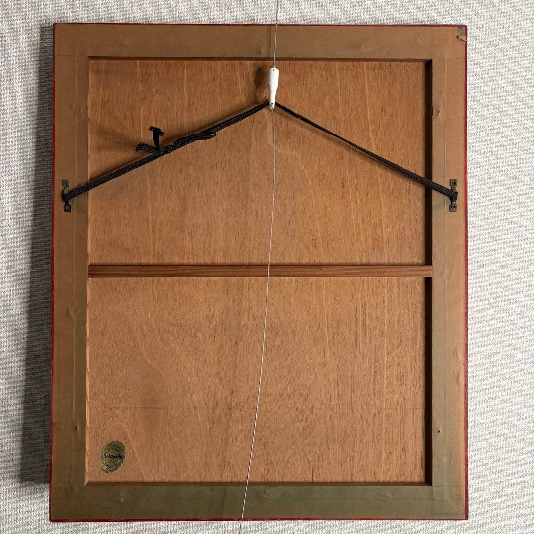 マルク・シャガール 『ナフタリ族「エルサレムウインドウ（下絵）」』リトグラフ