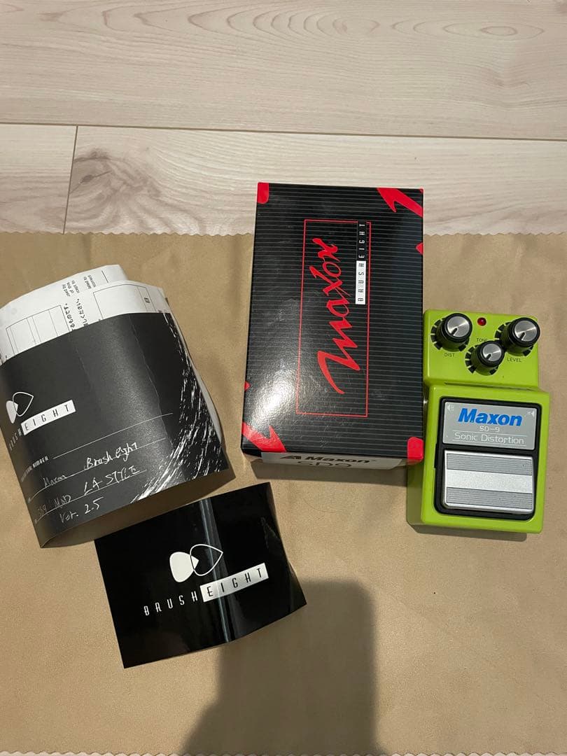 ギター brush eight MaxonSD9 MOD LA STYLE ver2.5