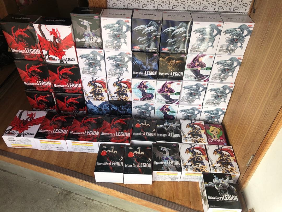 遊戯王　フィギュア　ブラックローズ　アルティメットドラゴン　カオス　44個