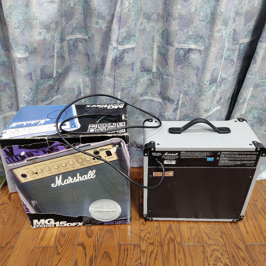 Marshall MG Series 15DFX ギターアンプ　人気のシルバー