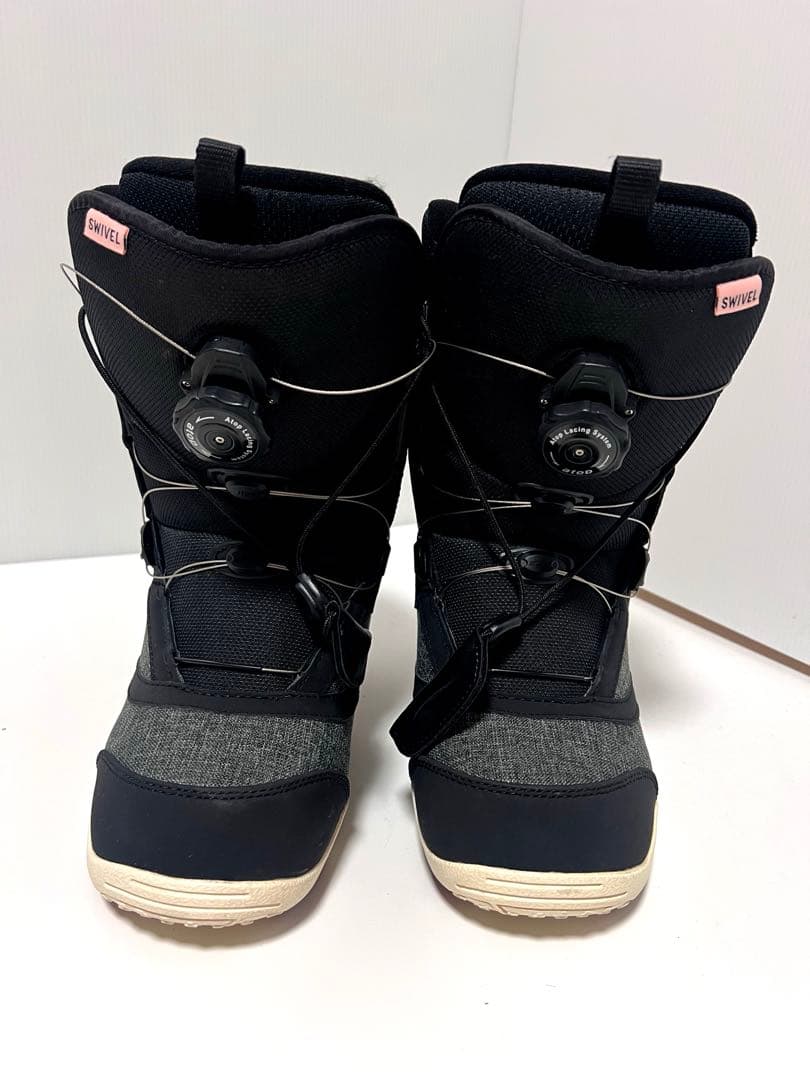 美品 SWIVEL スノーボードブーツ レディース 25.5cm ダイヤル式