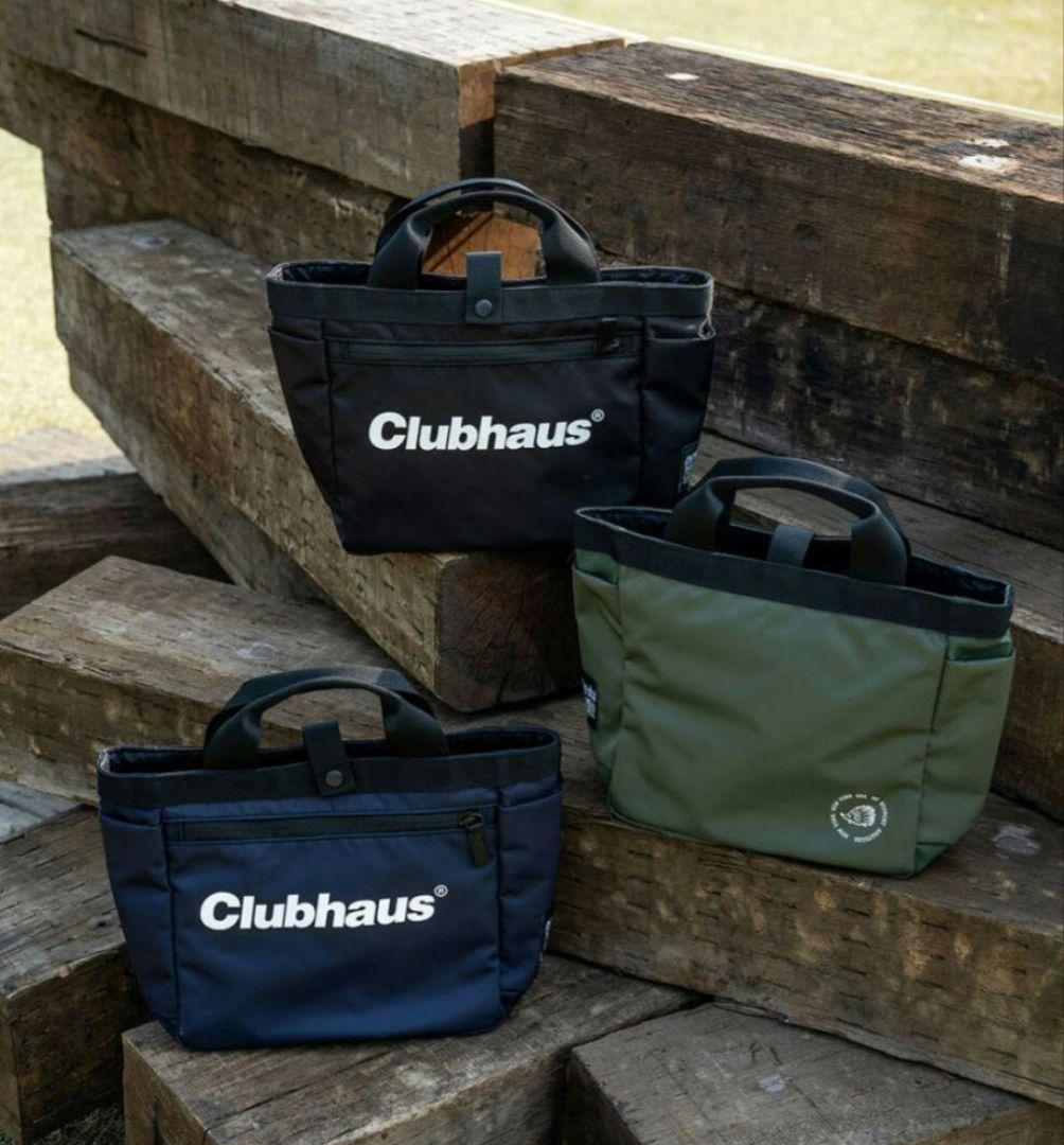Clubhaus ブラックトートバッグ