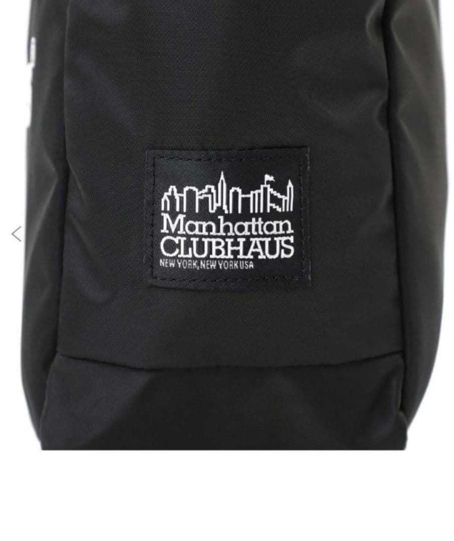 Clubhaus ブラックトートバッグ