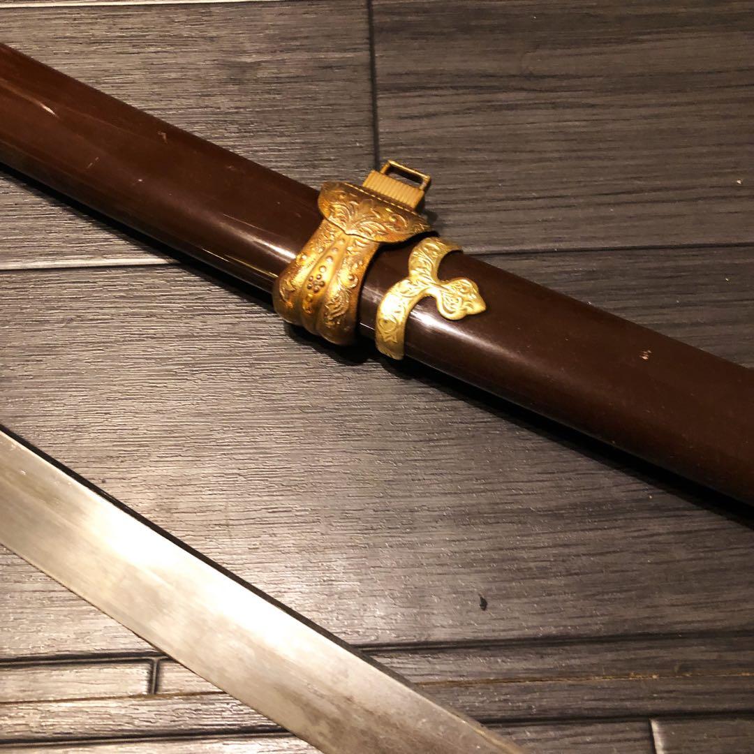 模造刀　2本セット　太刀　脇差　骨董品　ジャンクあり　藤牧　白鞘