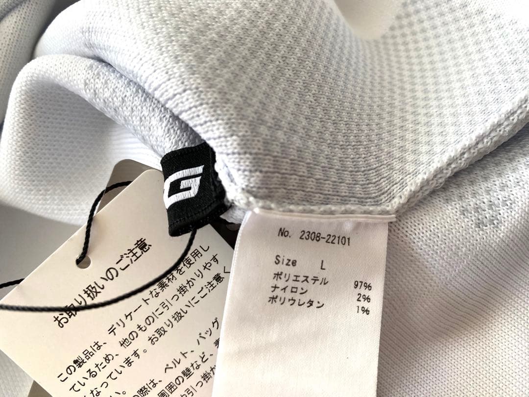 CPGGOLF 新品未使用　超美品　ロゴジャガードモックプルオーバーMENS