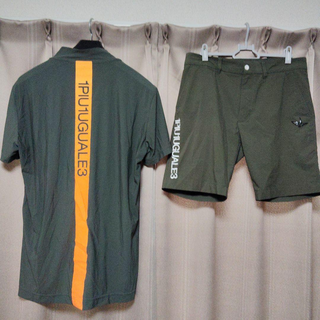 1piu1uguale3 GOLFシャツとショートパンツセット