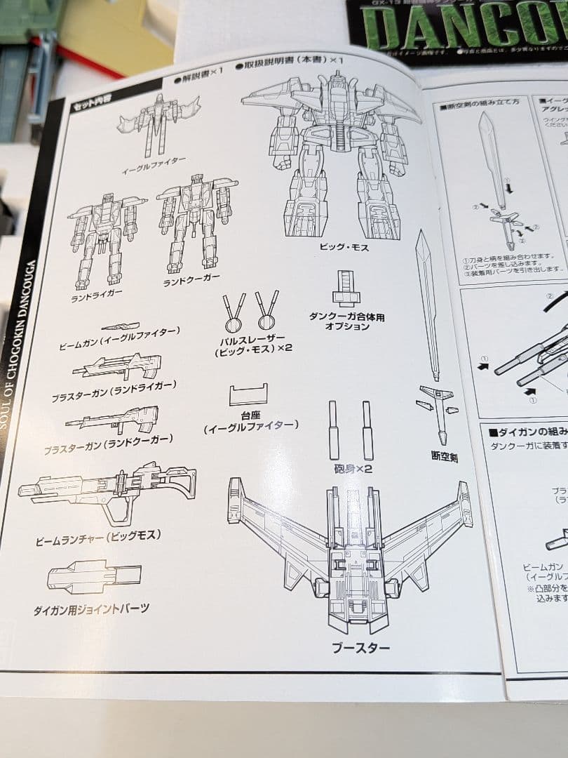 BANDAI バンダイ　超獣機神 ダンクーガ GX-13