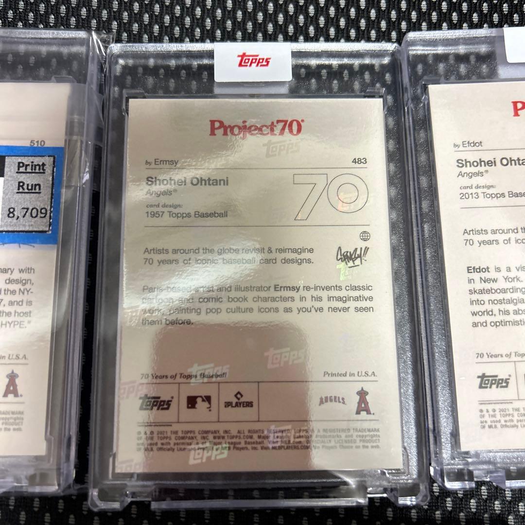 【レア】Topps70大谷セット