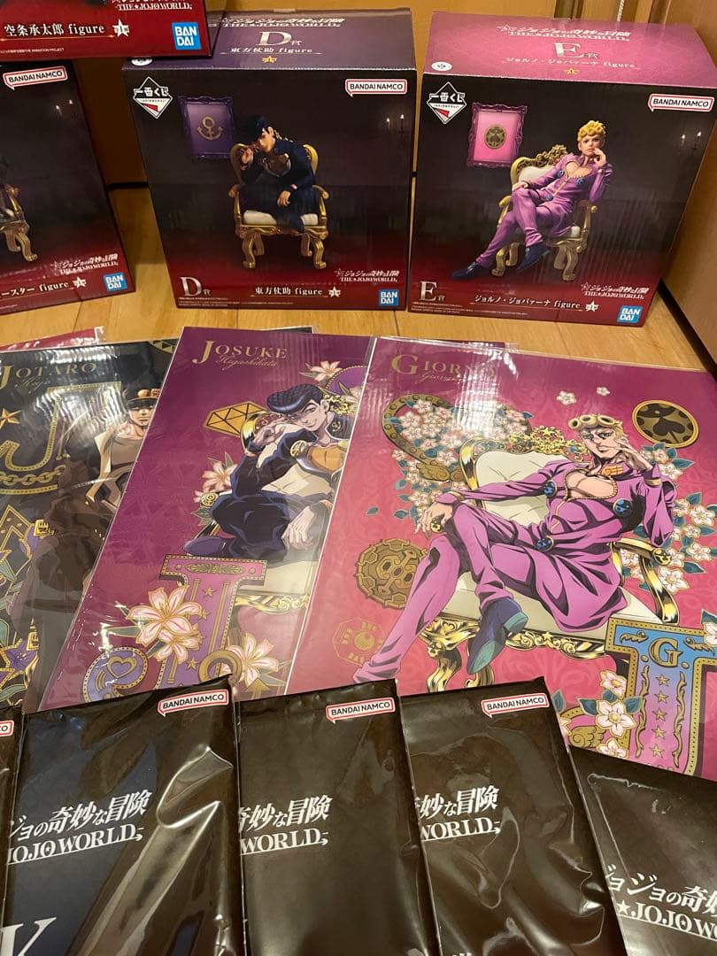 一番くじ ジョジョの奇妙な冒険　ジョジョワールド フィギュア 5種　ポスター