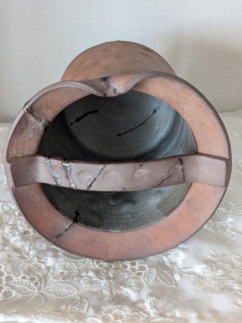 山村御流 赤膚素焼き 尾西楽斎