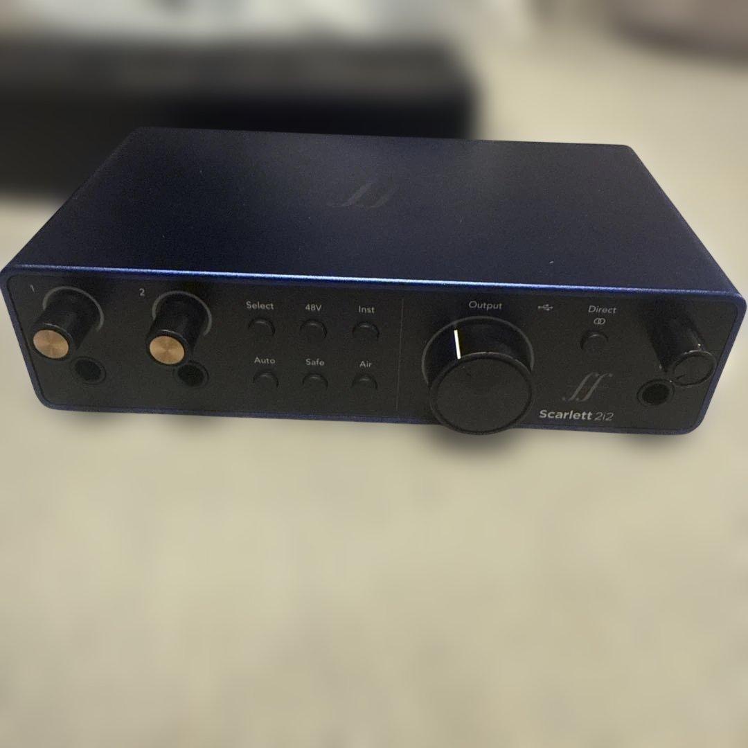 Focusrite Scarlett 2i2 第4世代 40周年記念限定モデル