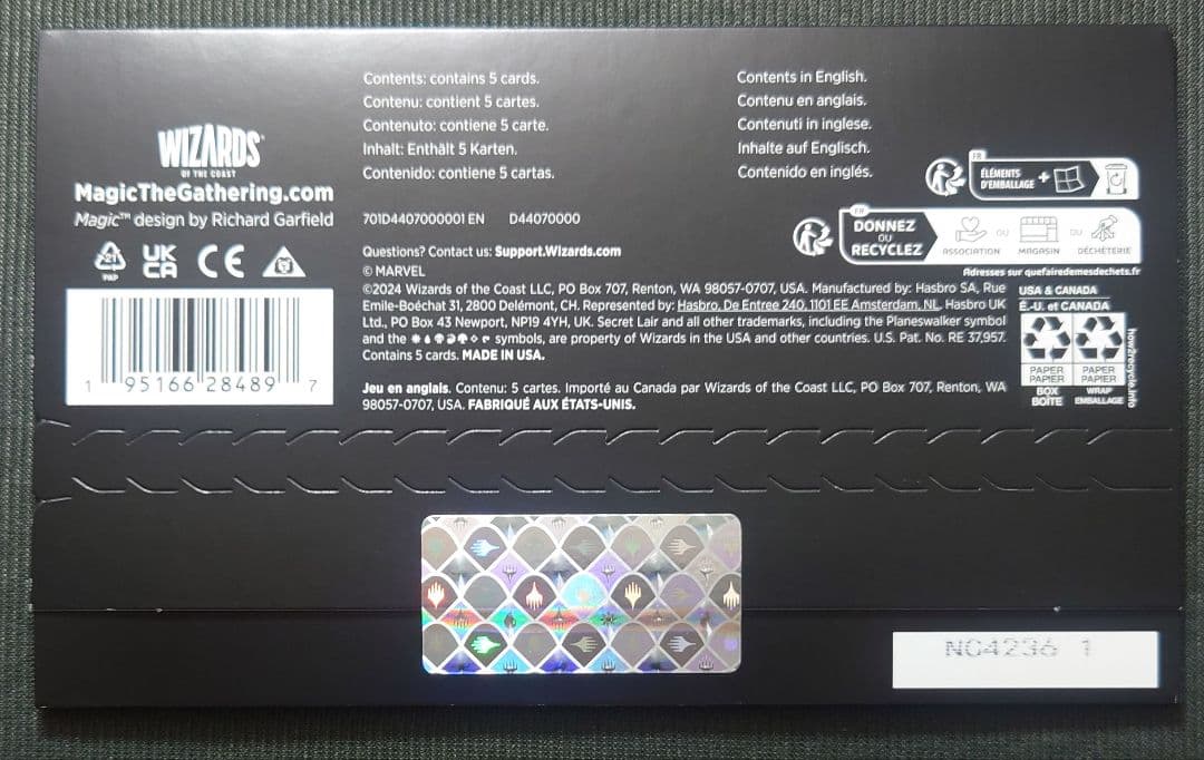 mtg 新品未開封 secret lair ストーム マーベル sld