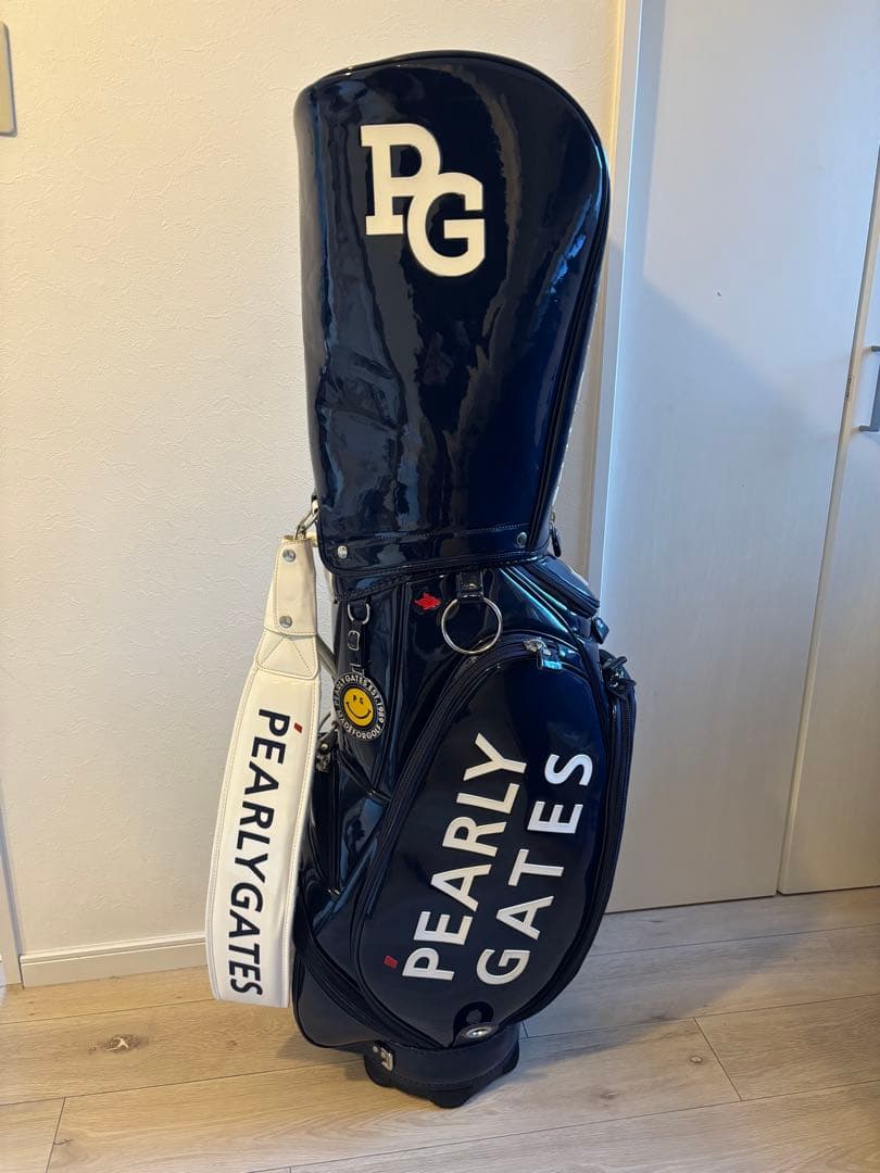 PEARLY GATESエナメルキャディバッグ パーリーゲイツキャディバッグ