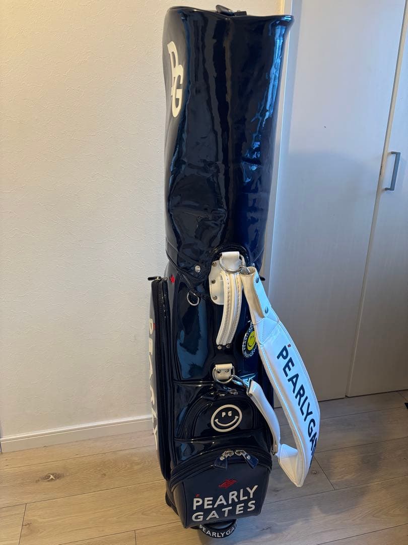 PEARLY GATESエナメルキャディバッグ パーリーゲイツキャディバッグ
