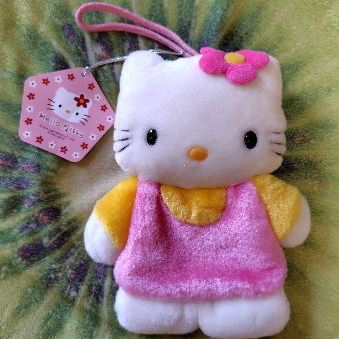 レア　希少　平成レトロ　1999年 キティ　ぬいぐるみ小物入れ　日本限定