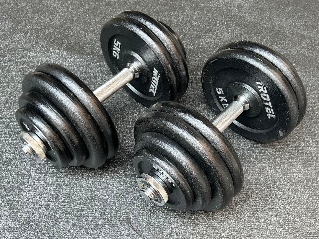 ダンベル　60キロセット　アイロテック