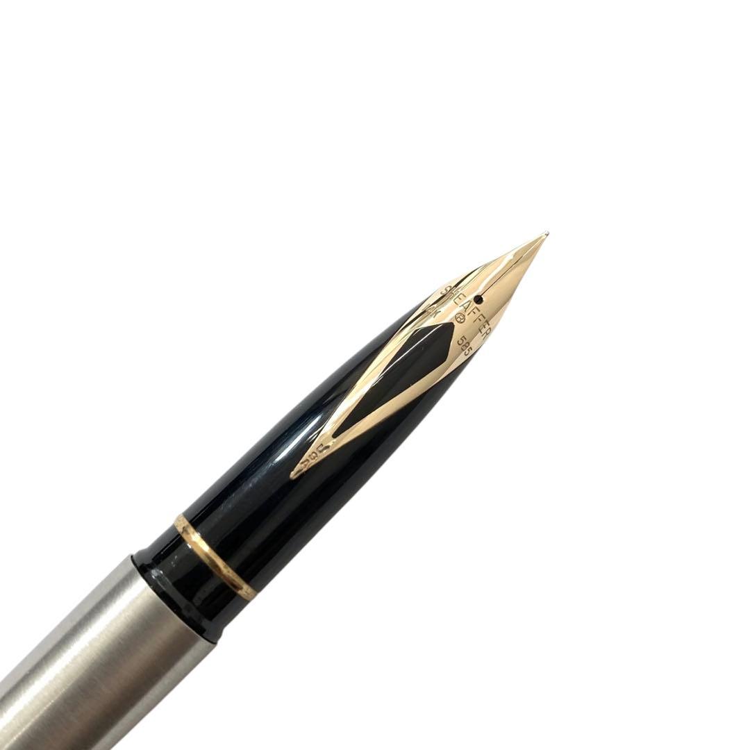 SHEAFFER シェーファー 14K 585 ペン先 万年筆 シルバー