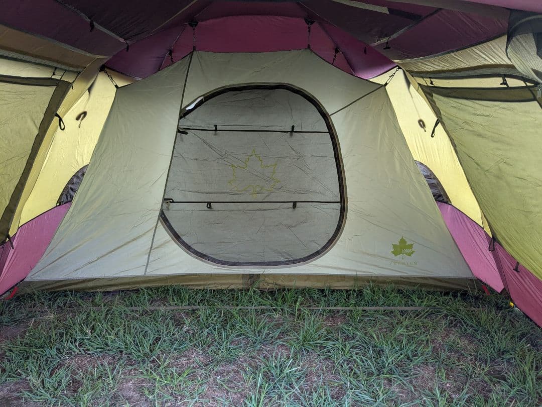 ロゴス　プレミアム　PANELリビングプラス-AE　グランドシート付き