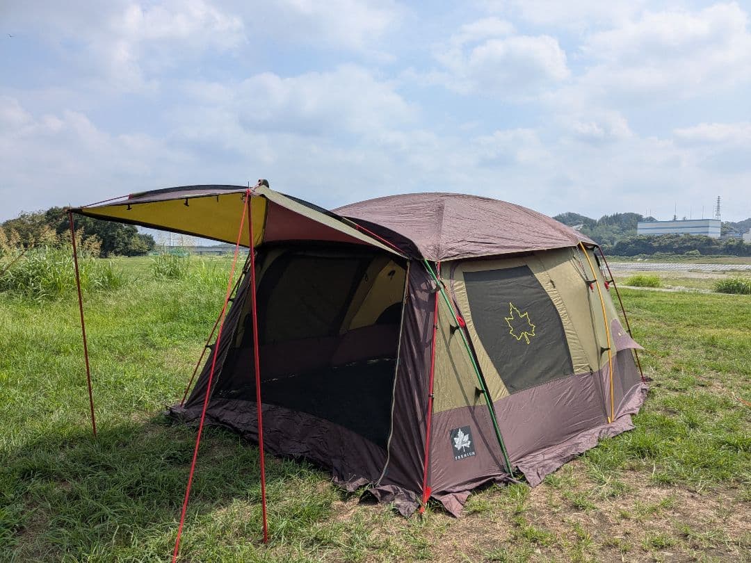 ロゴス　プレミアム　PANELリビングプラス-AE　グランドシート付き