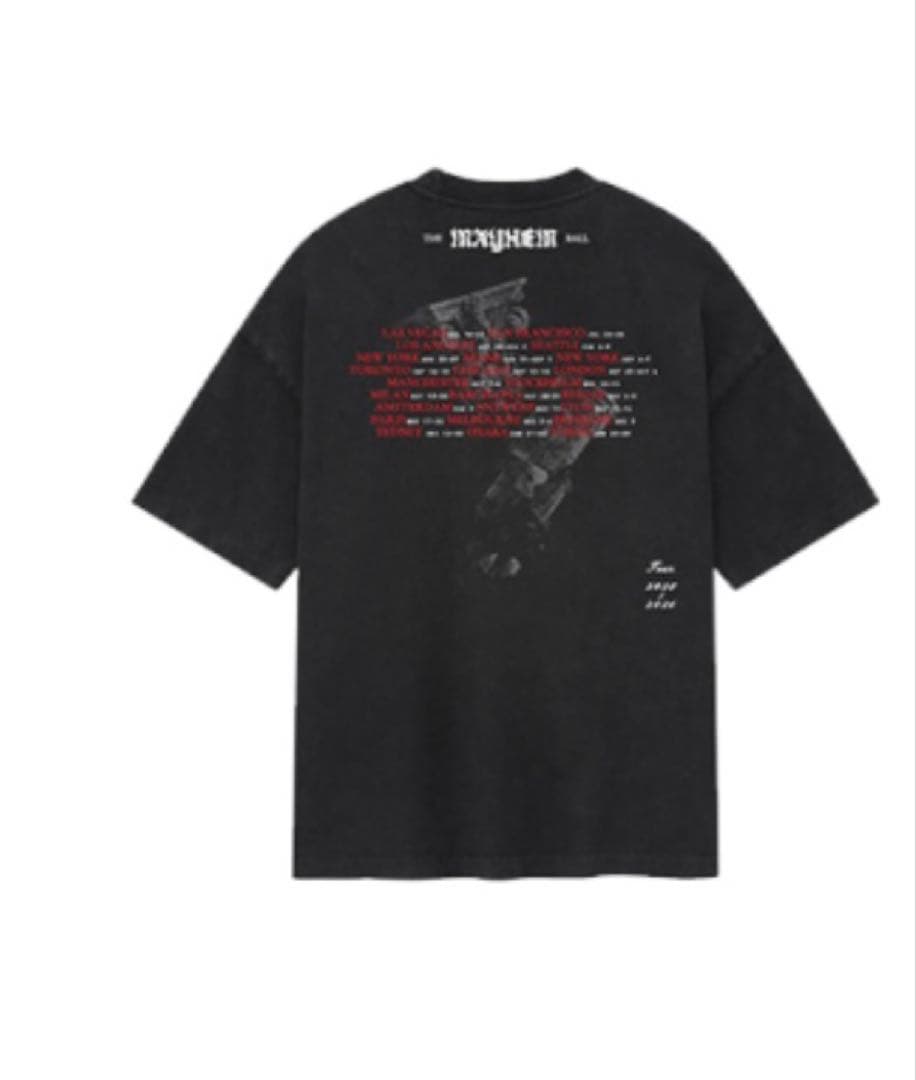 レディ・ガガ ENGLISH DATE BACK SS TEE