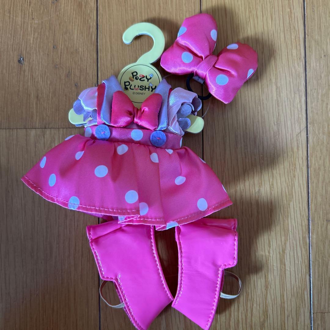 東京ディズニー リゾート　ミッキー ミニー ポージープラッシー　衣装付き