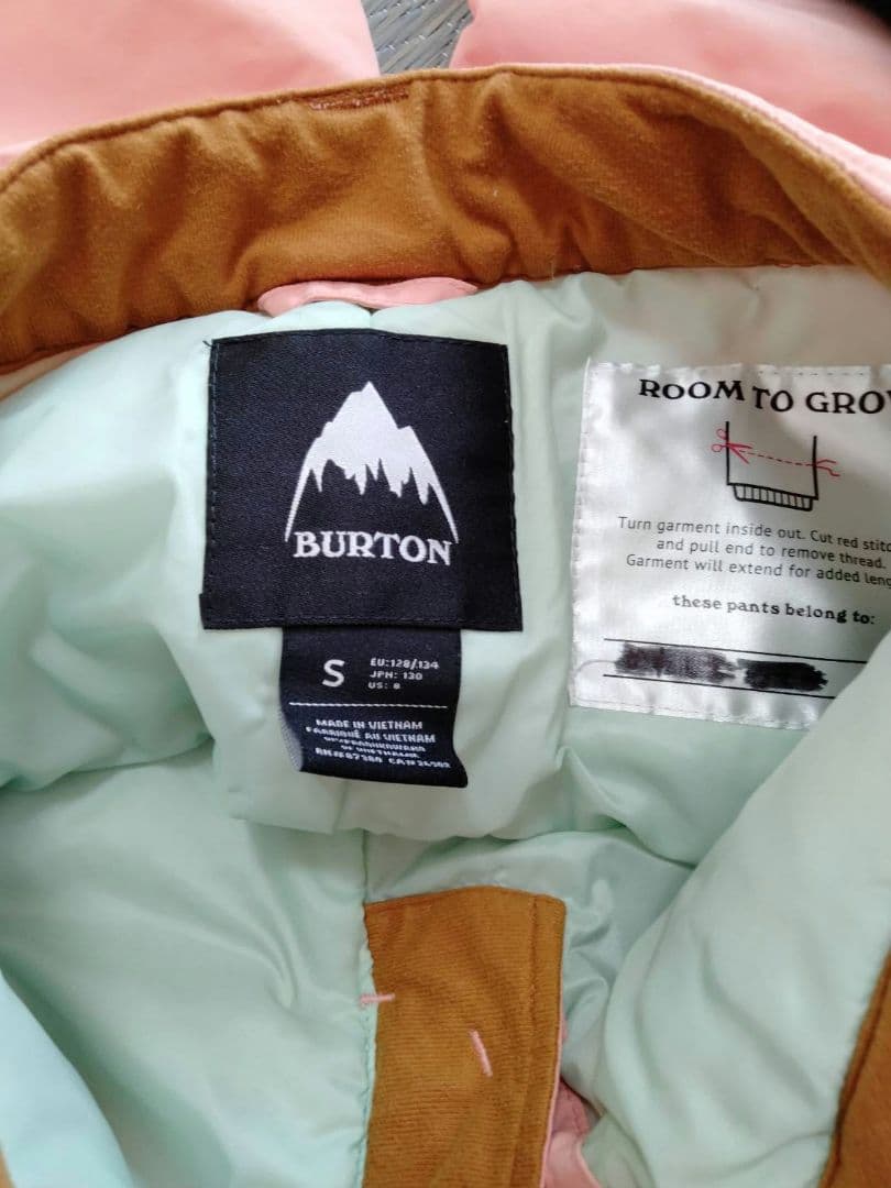 Burton スノーボードウェア 子ども用 Sサイズ