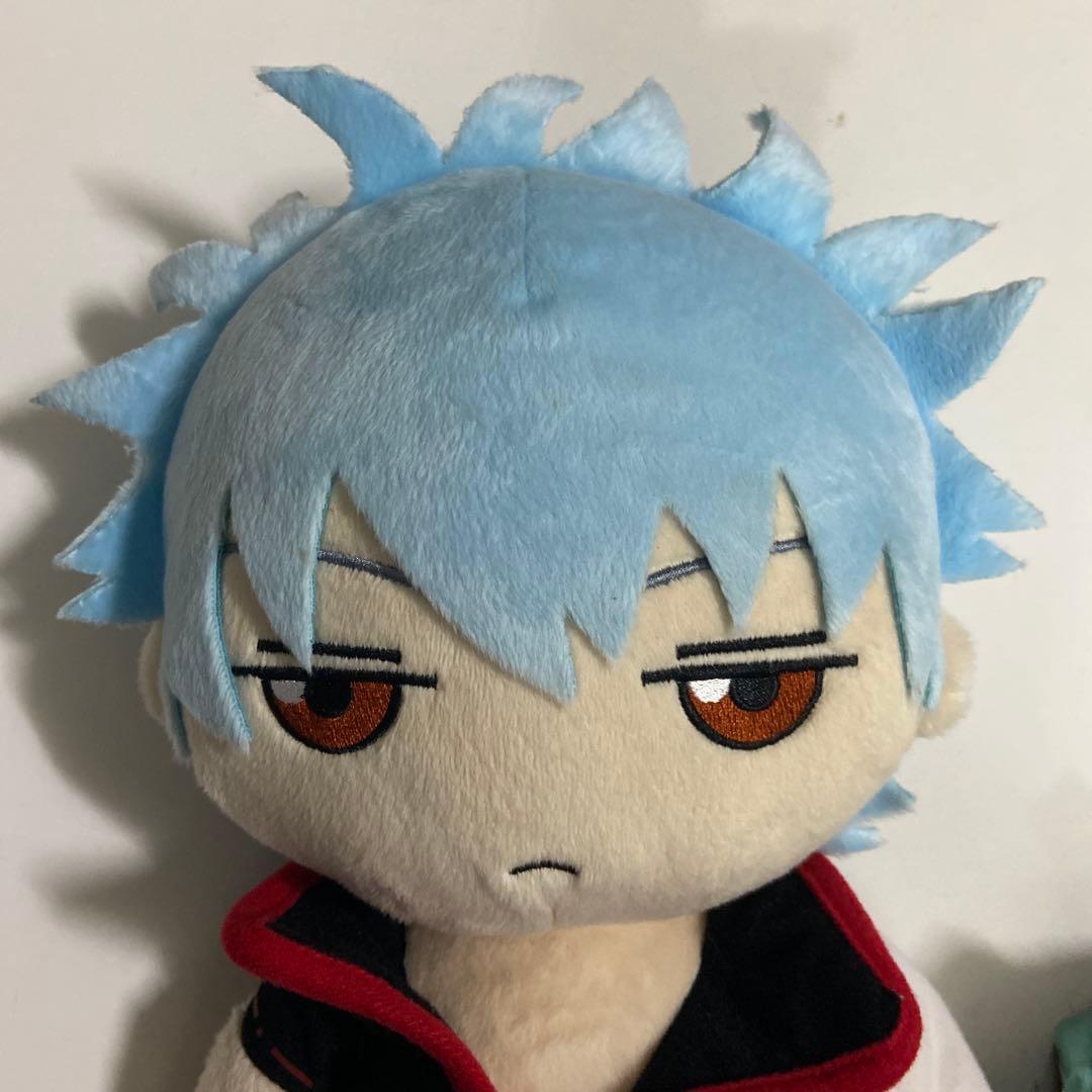 銀魂 坂田銀時 ぬいぐるみ くったりクッションS マスコット タグ付き