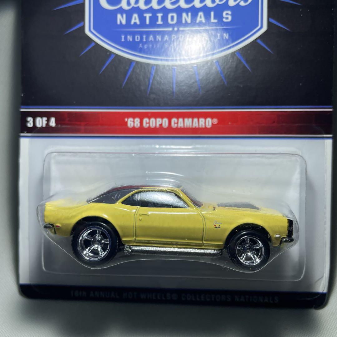 ミニカー HotWheels '68 COPO CAMARO