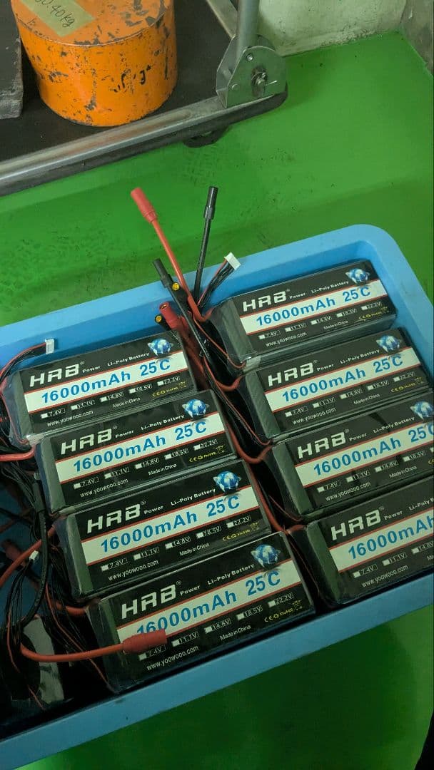HRB 16000mAh 25C Li-Poバッテリー