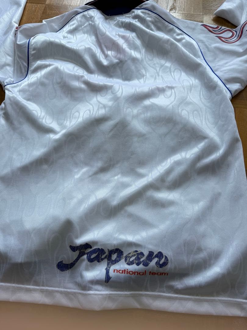 1998年　asics 日本代表ユニフォーム　jumadiba 炎ユニ