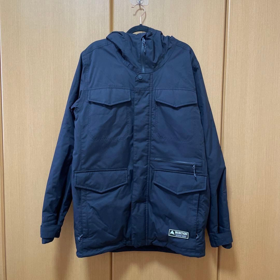 バートン　スノボウェア　上のみ　Mサイズ　黒色　ブラック　スノーボード