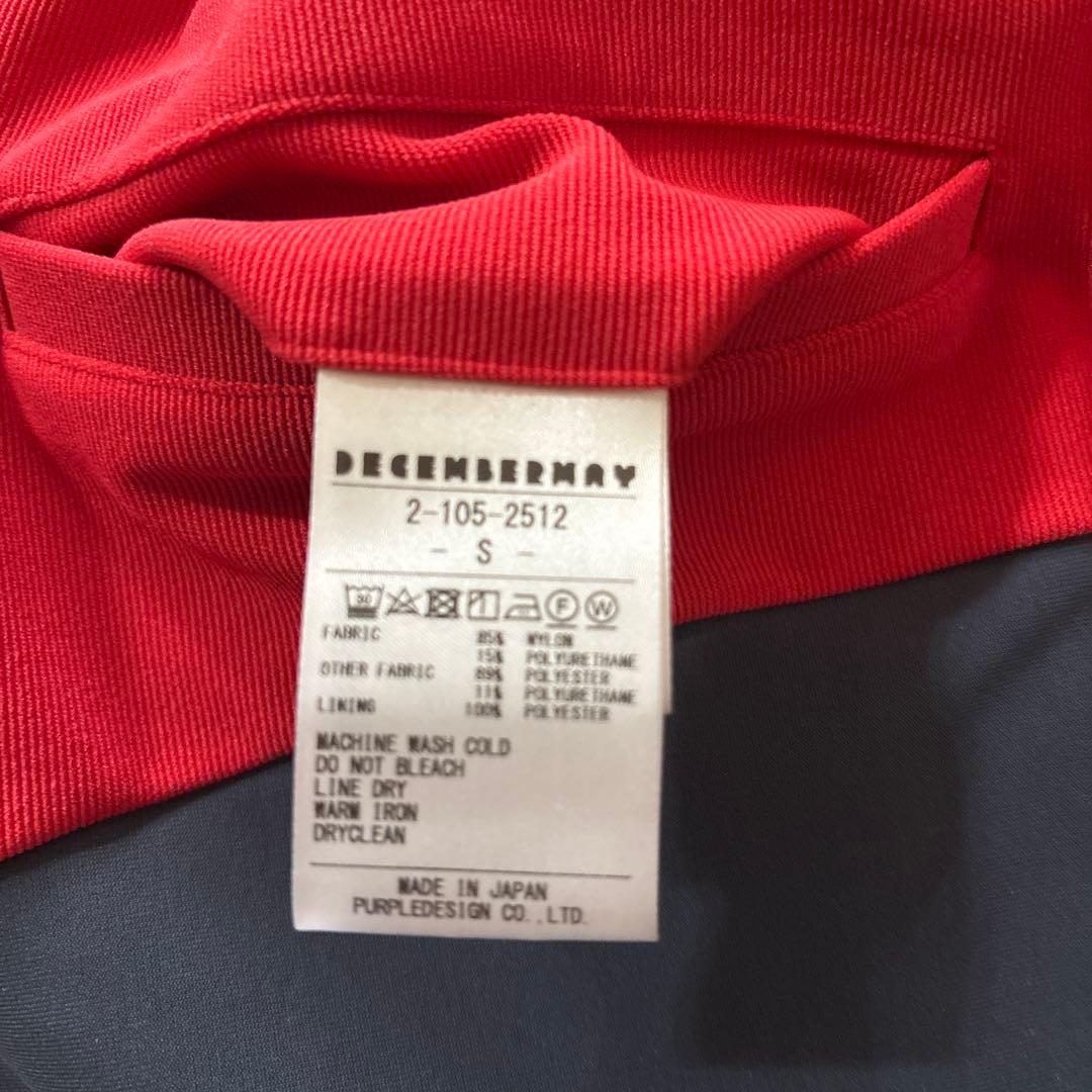 ディセンバーメイ ゴルフ スカート インナー付き 吸湿速乾 ストレッチバイカラー