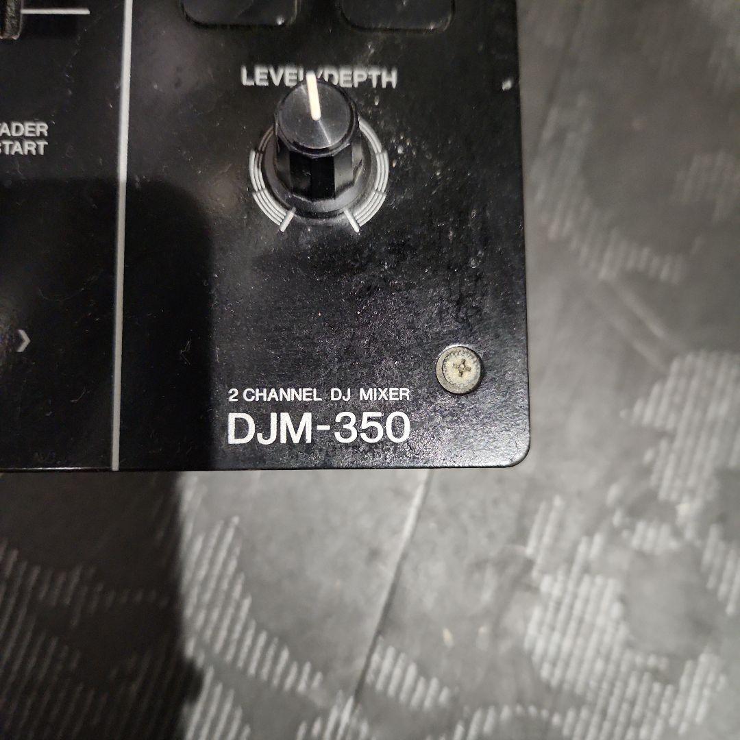 Pioneer DJM-350 2チャンネルDJミキサー