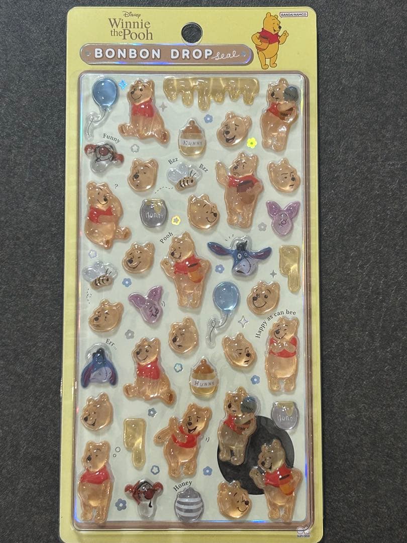 【正規品】ディズニーボンボンドロップシール8枚セット