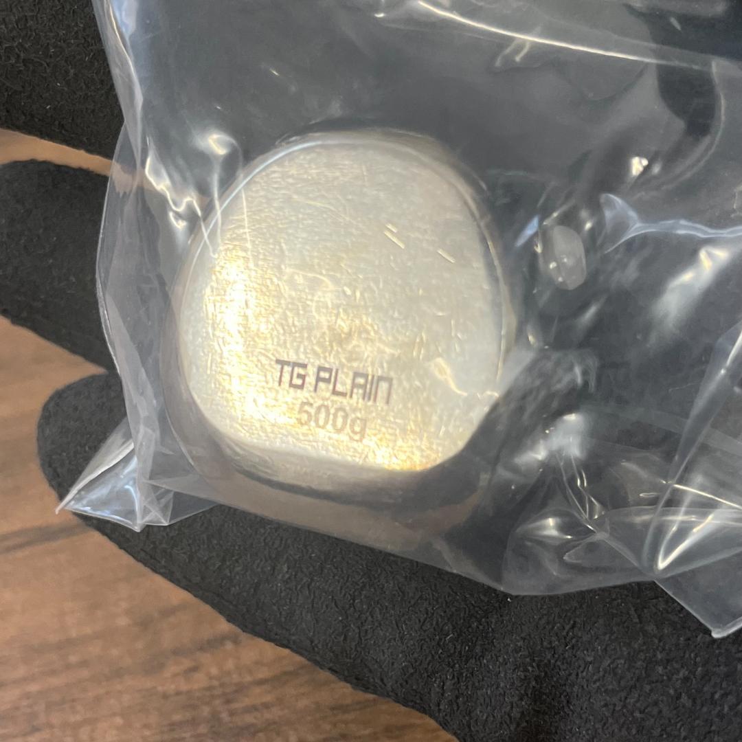 新品 TGプレーン 500g タイラバ タングステンヘッド 未塗装 鯛ラバ