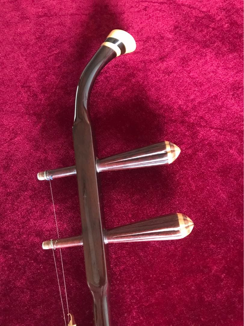二胡★中古品★蛇本皮★音など確認済み