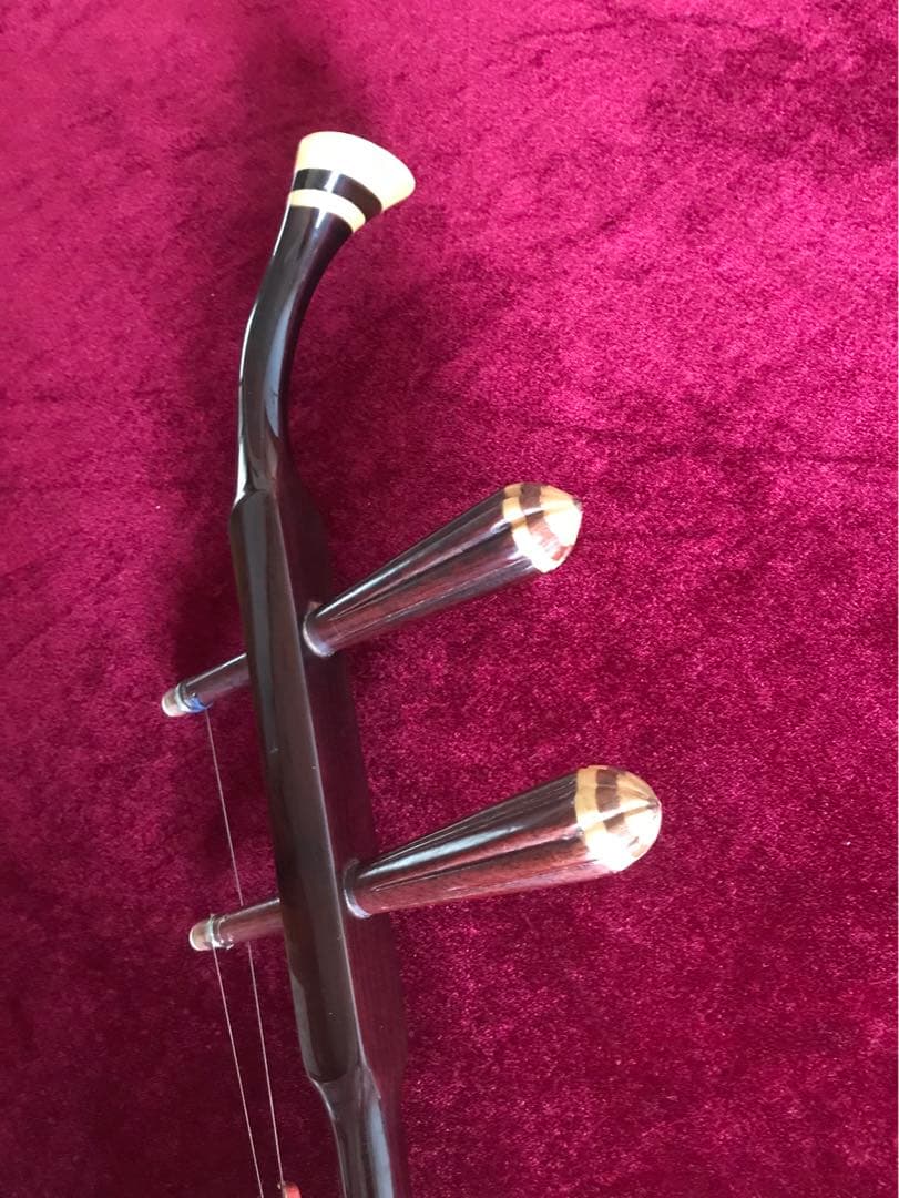 二胡★中古品★蛇本皮★音など確認済み