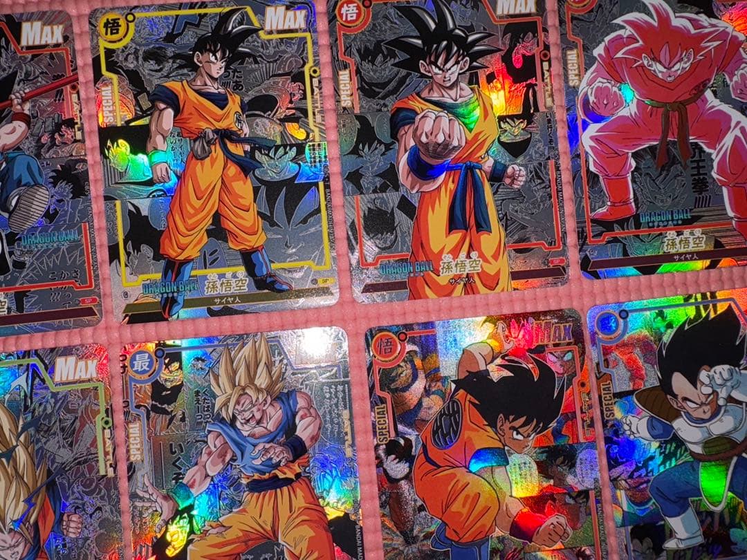 76枚　コミパラ①②③④セット　ドラゴンボール　キラカード