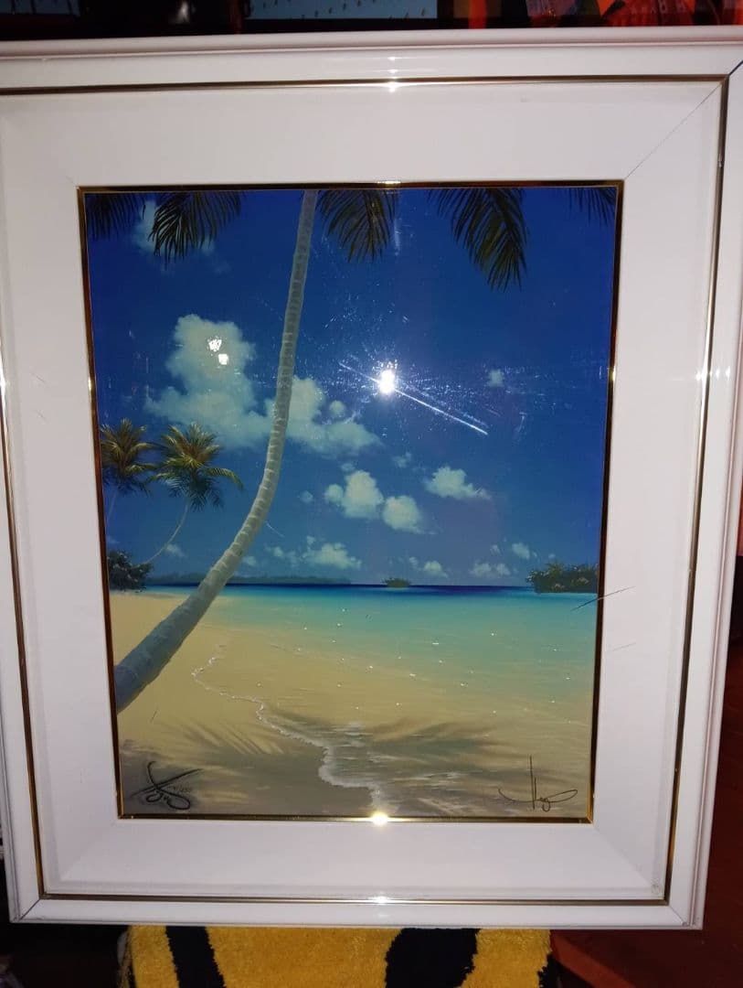 最終値下げ　ジョンアルホーグ　パームパラダイス　ダイヤ2個　ハワイ　海