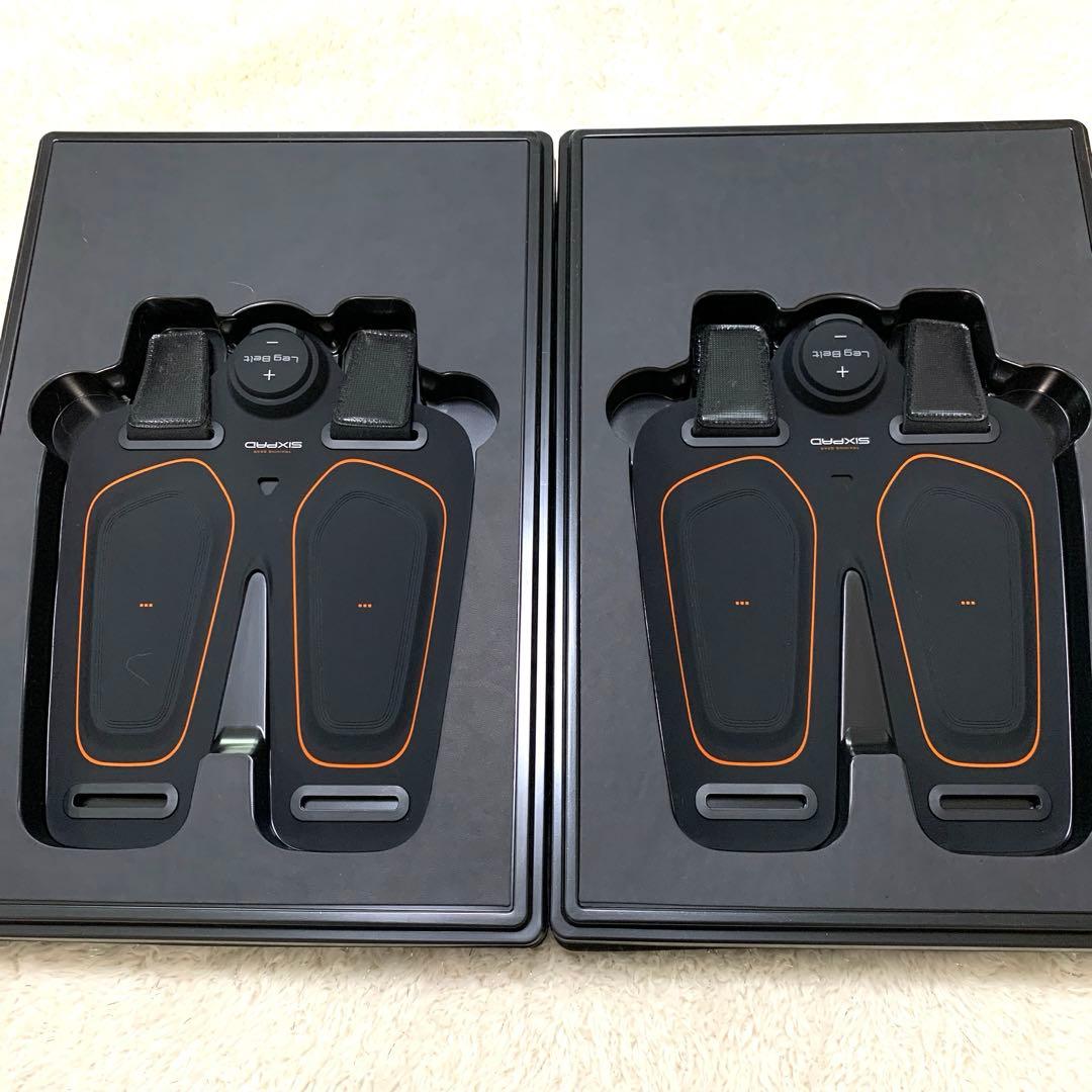 【未使用品】シックスパッド レッグベルト SP-LG2210F 2点セット