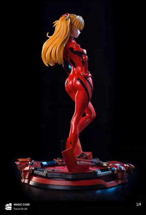 新世紀エヴァンゲリオン アスカ 1/4 ガレージキット ガレキ スタチュー ④