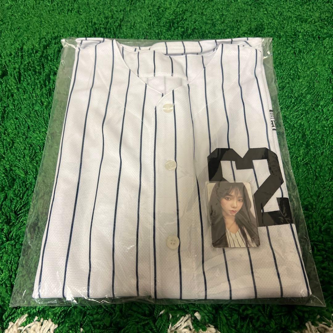 aespa baseball ユニフォーム　カリナ　トレカ付き