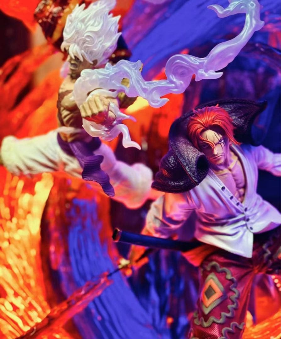 ワンピース 赤髪 シャンクス ガレージキット ガレキ スタチュー②②