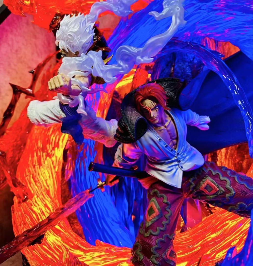 ワンピース 赤髪 シャンクス ガレージキット ガレキ スタチュー②②