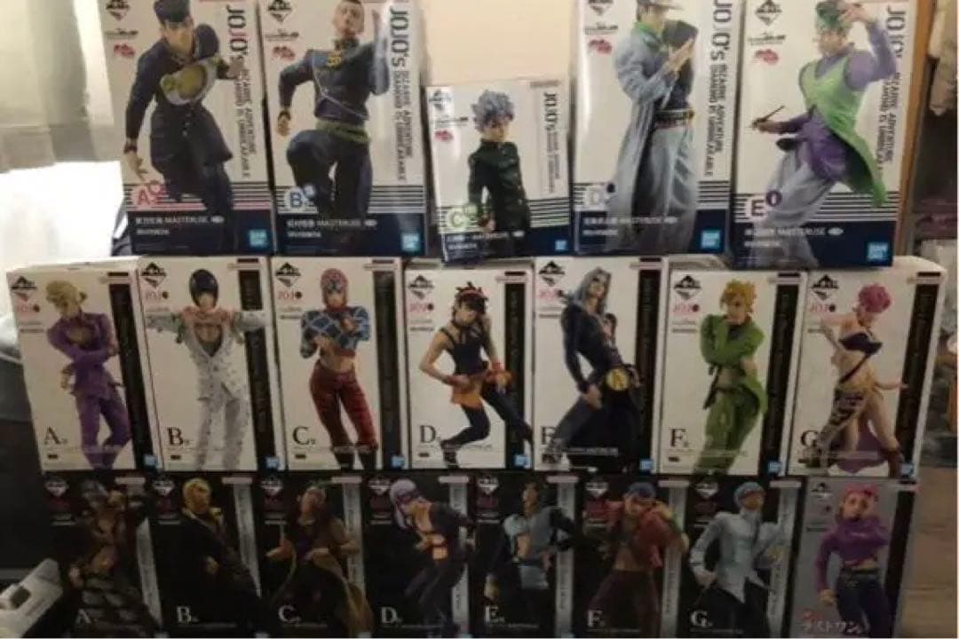 【期間限定値下げ】一番くじ　ジョジョ　4部&5部フィギュア