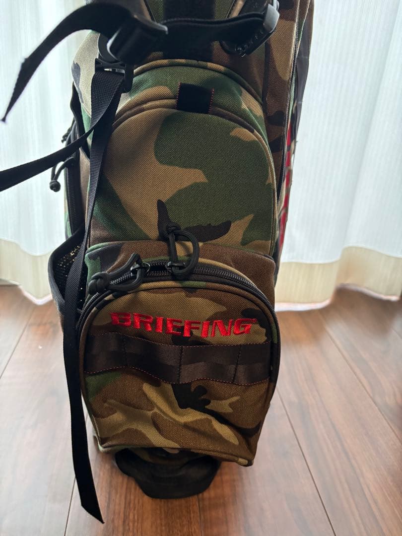 ブリーフィング　CR-4 ウッドランドカモ　迷彩　 キャディバッグ ヘッドカバー